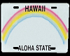 Hawaii Lic Plate