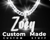 Custom Zoey Chain