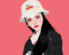 HAT HAIR BLACK