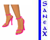 ~sX Pink Strappy heels