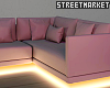 Baby Pink Couch