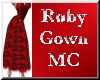 [MC] Ruby Cinched Gown