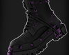 {!N} Purple Spike Boots