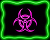 pink&green toxic throne
