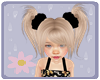 Piggy Tail  Blonde Hair