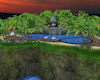 pool party at night