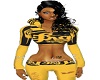 LRG GOLD N BLK hoody