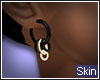 Skin| Gold&PVC Earrings