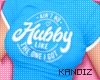 !!K Hubby Tee Blue V2