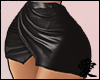 e| VINYL black skirt RL