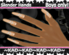 |KAD|SlenderNails~Nude~
