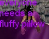 (s)purple/Black Cushion