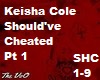 Should've Cheated-Keisha