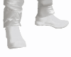 LEATHER  WHITE BOOTS