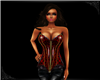Red Chained Corset