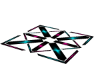 MK Arrow Light Cyan/Pink