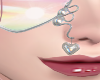 Spiral Heart Nose Ring
