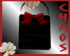 {C}Red Bow Purse