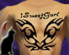 1SweetGurl chest tattoo