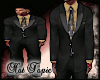Suit 2 Piece+Shoes Gold