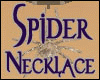 Long Spider Necklace F