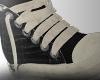 slashed sneakers