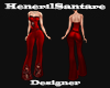 HS-Red Elegant Suit
