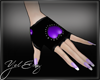 heart purple gloves*YEL*