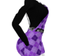 Purple plaid fit