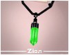 Crystal Necklace Green