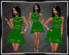 L~G-Green Cocktail Dress