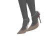 Crystal Ankle heels 1