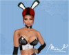 BUNNY EARS (ANIM) BLK