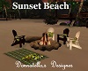 sunset beach chairs