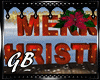 [GB]merry chistmas sign