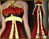 cK  Gown Ruby Gold
