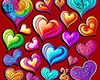 Heart Socks Slouch 10 F