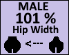 Hip Scaler 101% Male