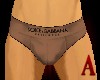 [A] D&G Underwear Brown