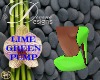 DD*LIME GREEN NEON PUMPS