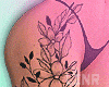 Leg Arm Tattoo flower
