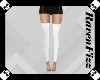 White LLT Socks