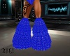 Blue Shimr Monster Boots
