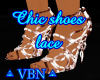 Chic shoes lace BW