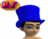 Blue Velvet Top Hat