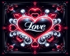 Red Love Background