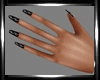 ::D::*Nails Black Slvr*