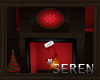 S. Christmas Fireplace
