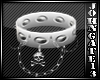 Chained Collar -white-