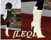 [LEQD] Ivory Suede boots